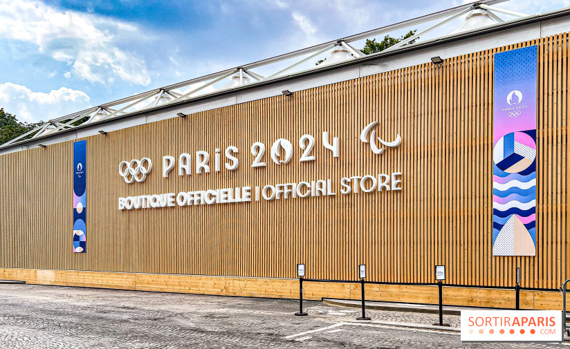 Explore the Paris 2024 Olympic Store on the Champs-Élysées