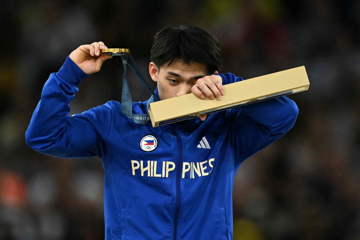 Carlos Yulo Wins Gold for the Philippines in Gymnastics at Paris 2024