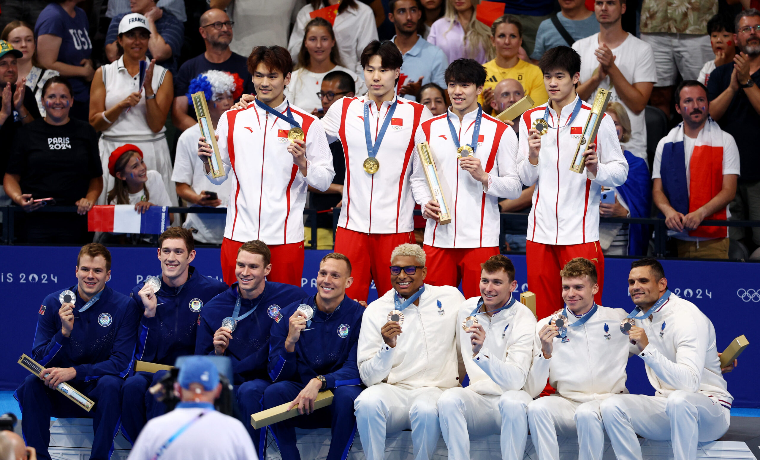 China Ends USA’s 40-Year Dominance in Men’s 4x100m Medley Relay, Wins Gold