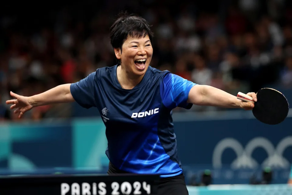 61-Year-Old Ni Xialian Brings Joy to Paris Olympics Table Tennis