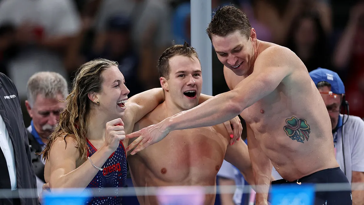 Team USA Smashes World Record to Win Gold in Mixed 4x100m Medley Relay