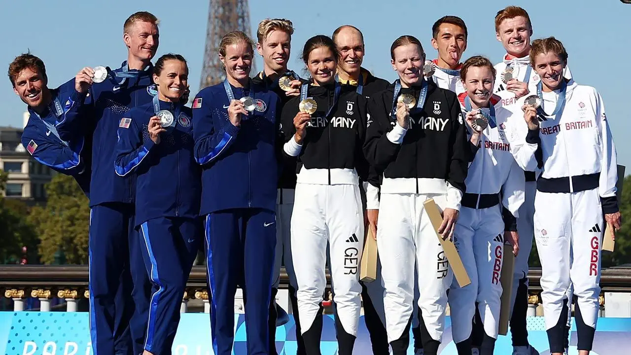 Germany Wins Gold in Thrilling Mixed Triathlon Relay at Paris 2024